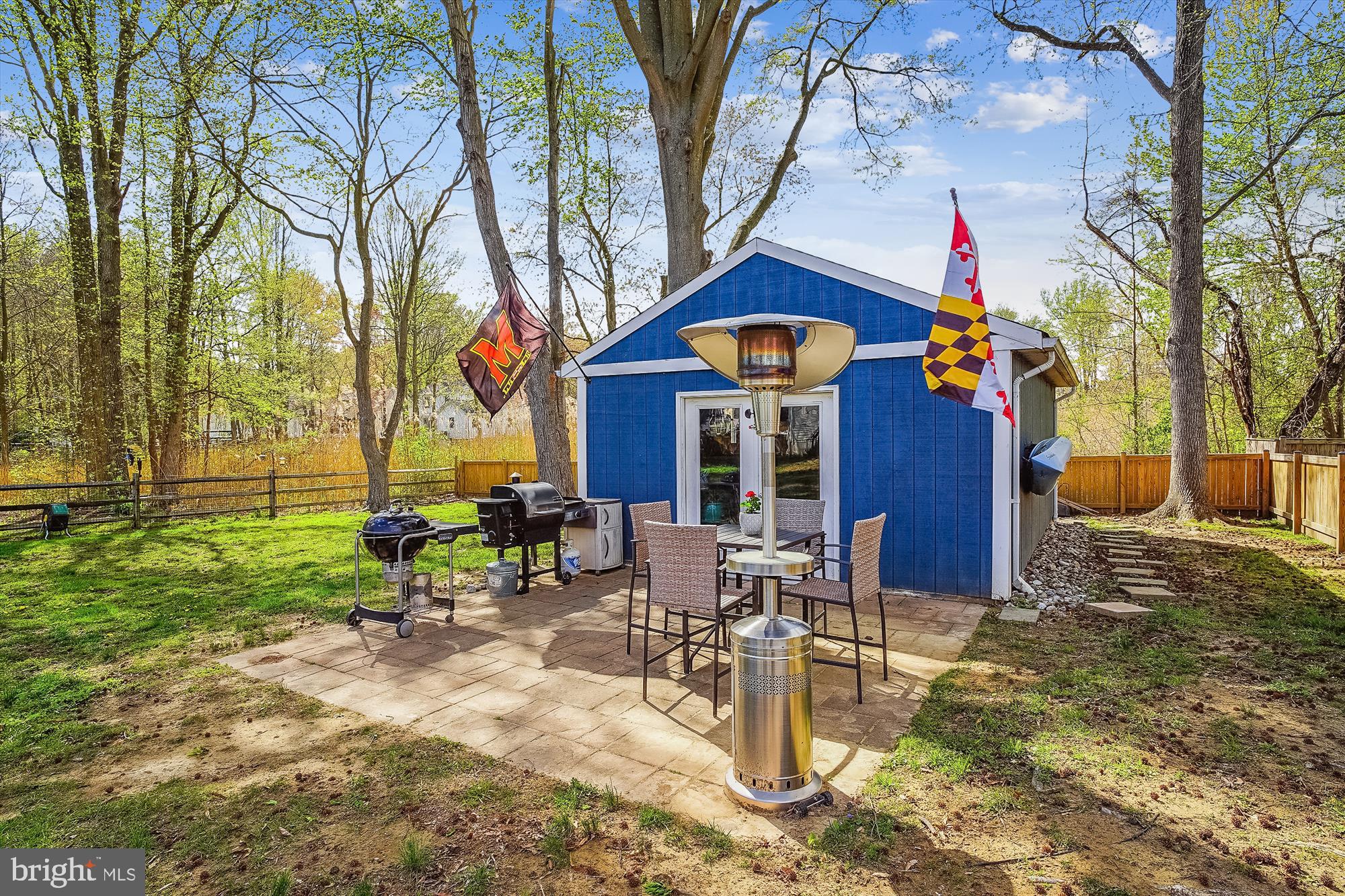 204 McKay Road Stevensville, MD 21666 - Photo 24 of 31 a view of house with outdoor seating area