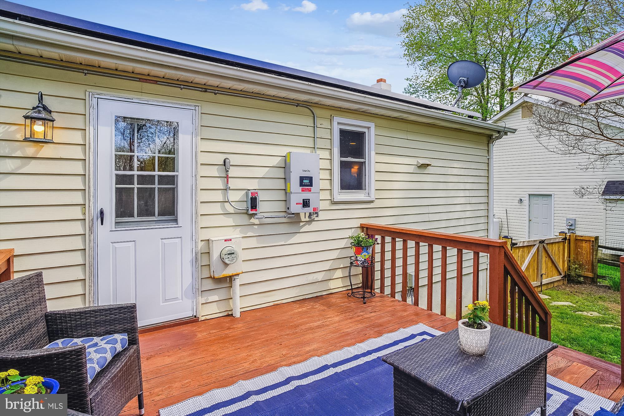 204 McKay Road Stevensville, MD 21666 - Photo 27 of 31 a view of a deck with a chair