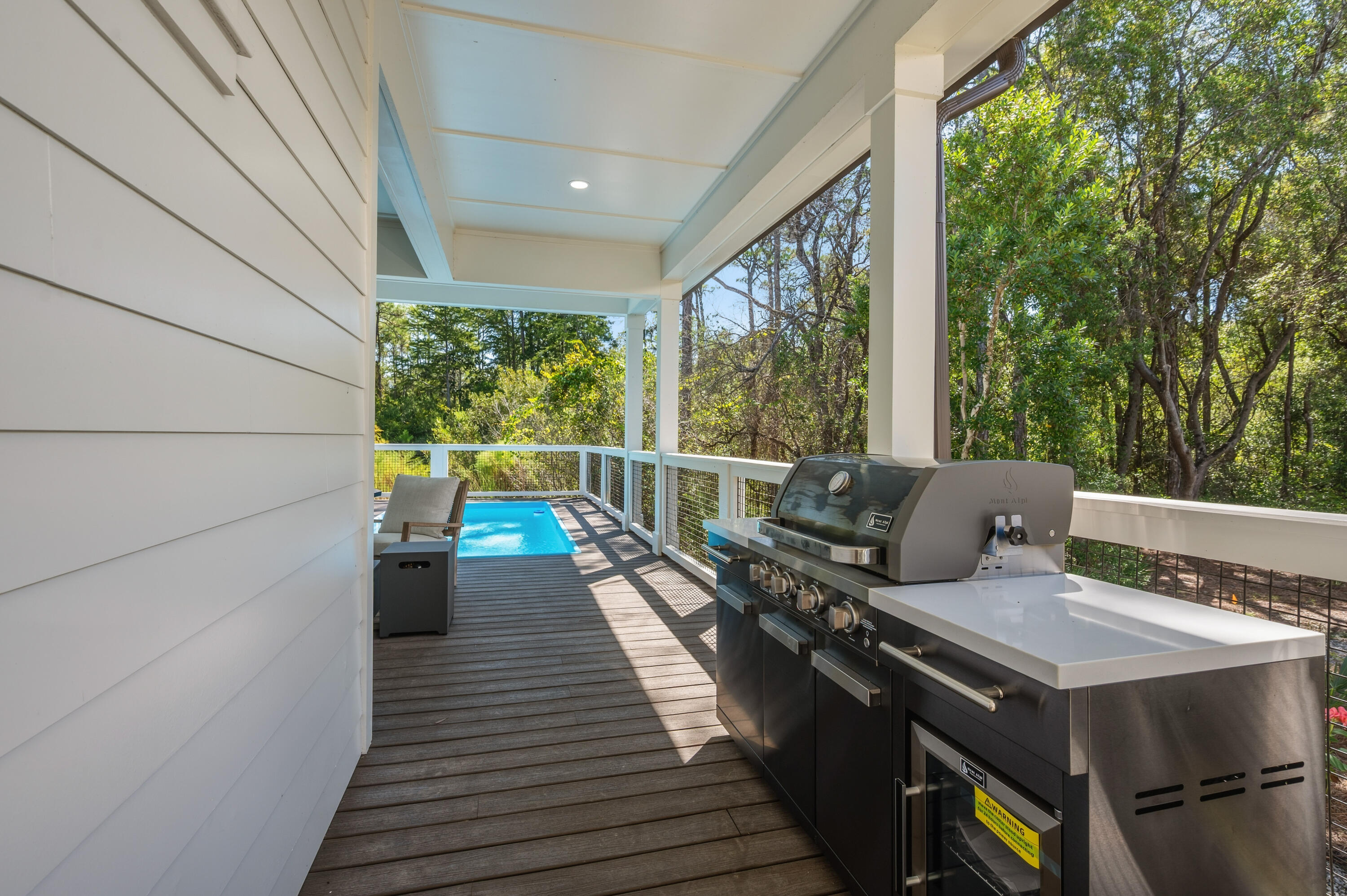 305 Elm Street Santa Rosa Beach, FL 32459 - Photo 34 of 43 Rear-Deck-Outdoor-Kitchen