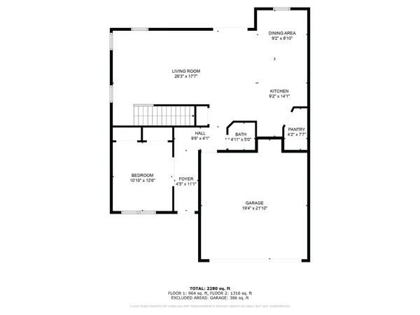 a picture of a floor plan