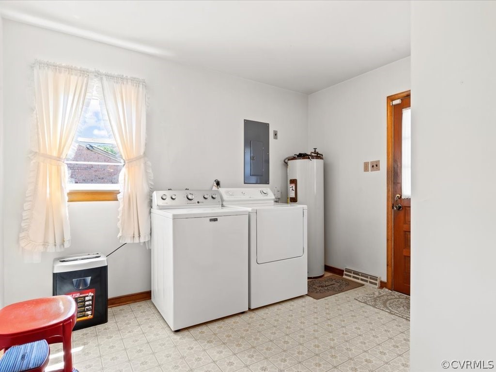 6401 Commander Road Richmond, VA 23224 - Photo 14 of 19 a utility room with dryer and washer