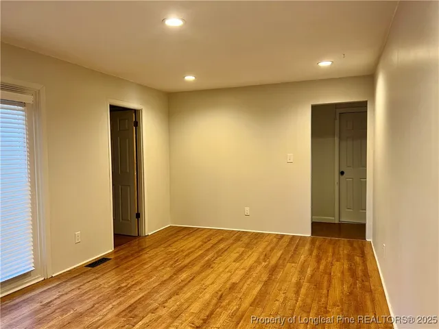 a view of empty room