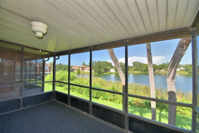 a view of a room with window