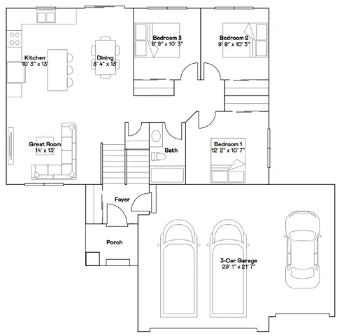 $439,308 | 703 Erickson Lane, Buffalo, MN 55313