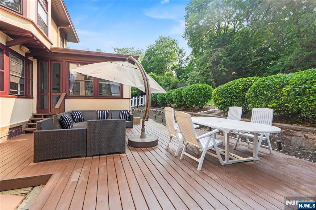 12 Harrison Avenue Montclair, NJ 07042 - Photo 30 of 34 a view of a patio on the roof deck