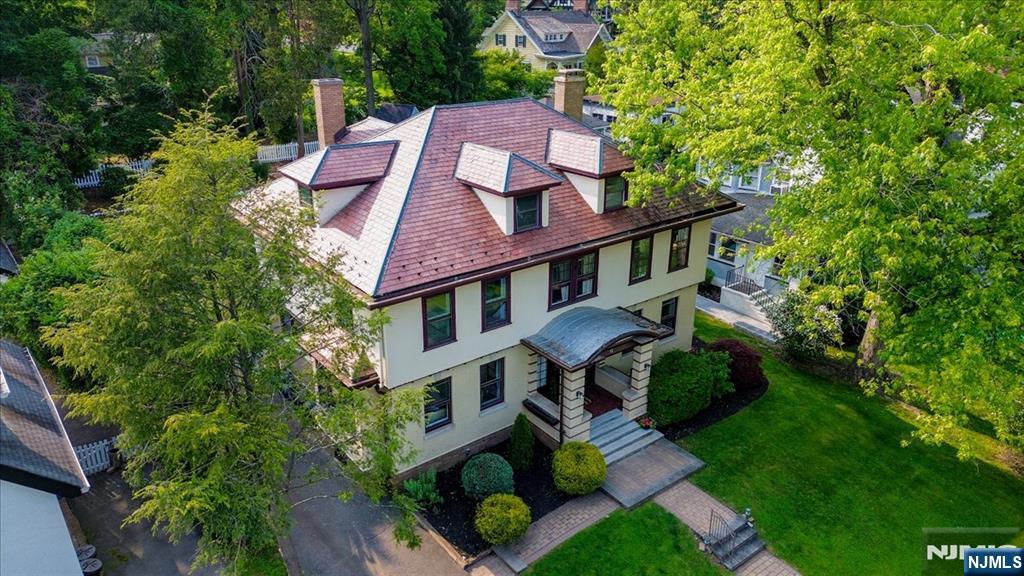 12 Harrison Avenue Montclair, NJ 07042 - Photo 34 of 34 an aerial view of house with yard
