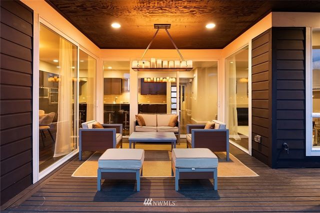 a front view of a house with a porch