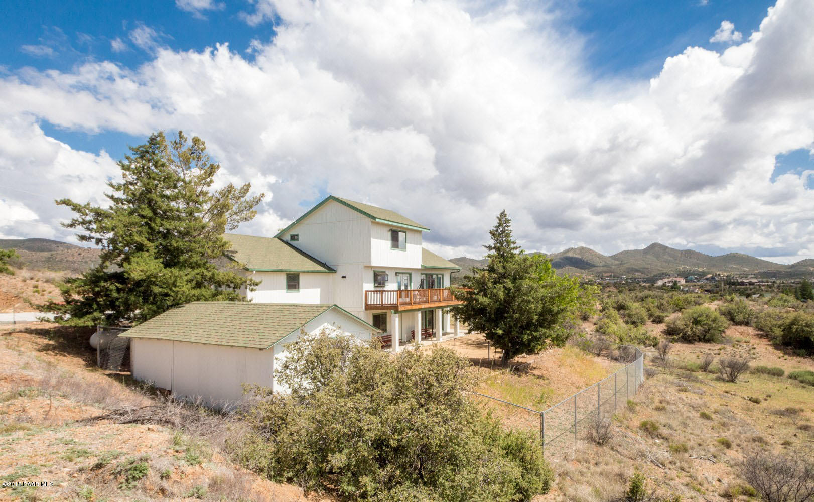 14209 East Blue Ridge Road Dewey-Humboldt, AZ 86327 - Photo 2 of 27 Back Of Home And Backyard