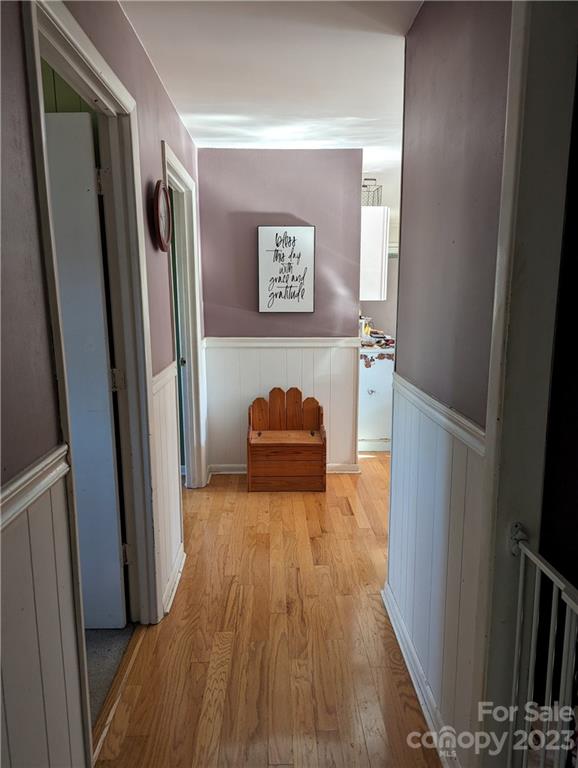 1180 Guy Road Hickory, NC 28602 - Photo 9 of 30 a view of hallway with wooden floor