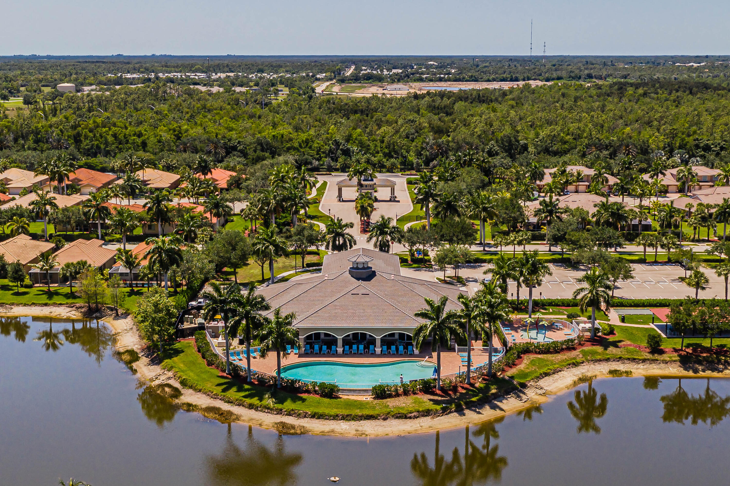 14728 Cranberry Naples Naples, FL 34114 - Photo 18 of 26 an aerial view of residential houses with outdoor space and swimming pool