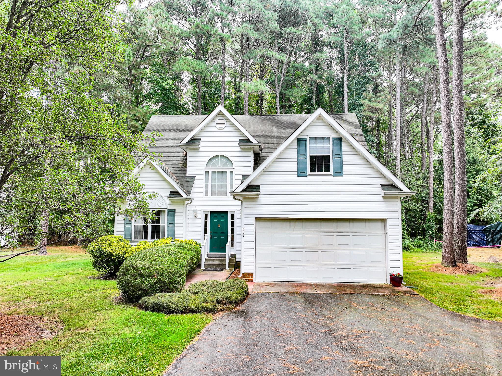 228 Tyler Avenue St. Michaels, MD 21663 - Photo 37 of 44 a front view of a house with a yard