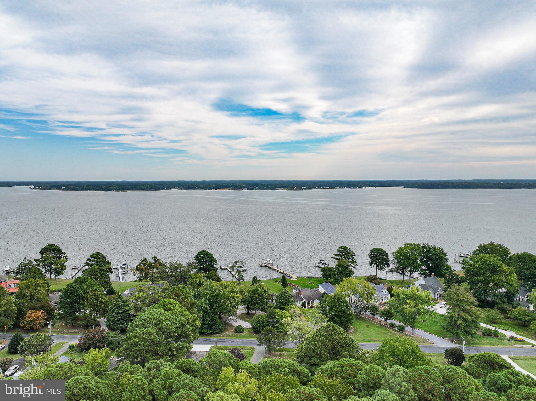 228 Tyler Avenue St. Michaels, MD 21663 - Photo 38 of 44 a view of a lake with a lake in the back