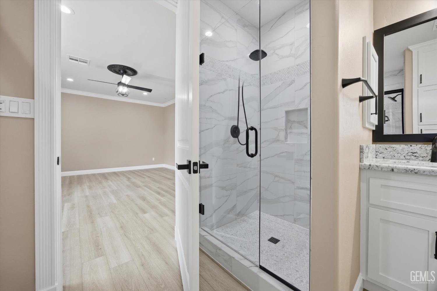 Undisclosed Address Tehachapi, CA 93561 - Photo 33 of 47 a bathroom with a shower
