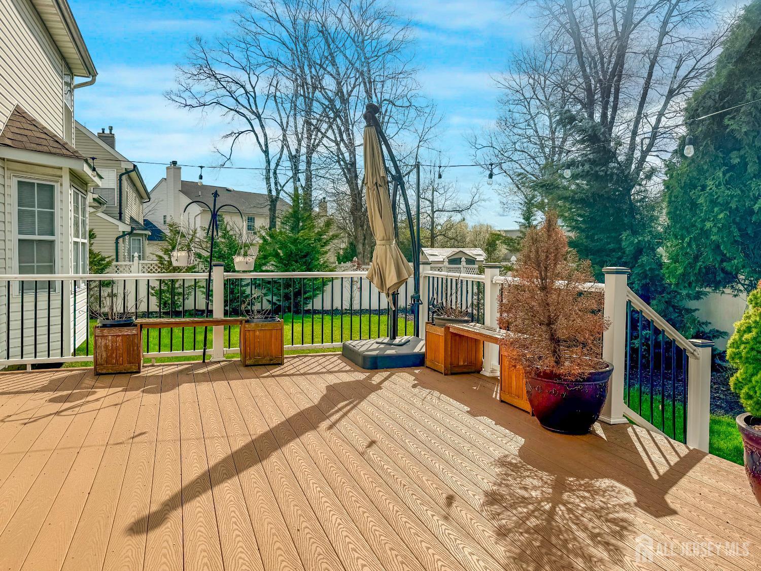 22 Ginger Drive Edison, NJ 08837 - Photo 36 of 41 a view of a deck with a patio