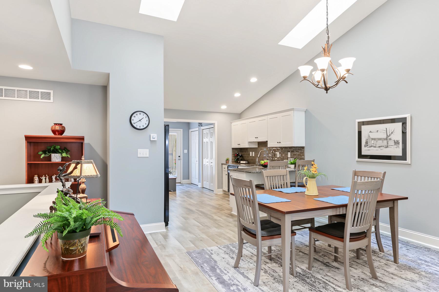 243 Red Haven Road New Cumberland, PA 17070 - Photo 9 of 33 Dining Area in Great Room and stairway to basement