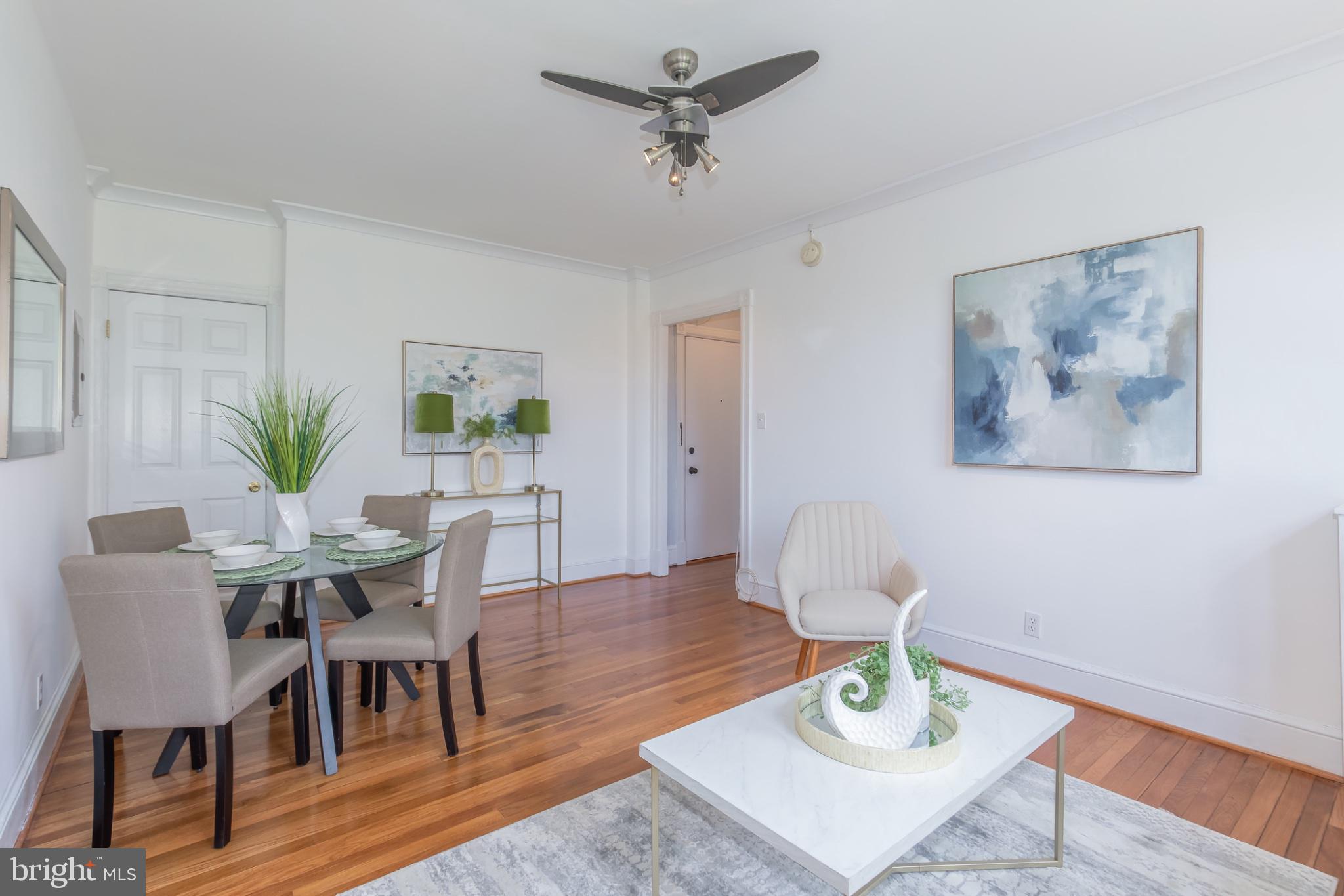 3314 Mt Pleasant Street Northwest, Unit 41 Washington, DC 20010 - Photo 13 of 30 Bright and airy dining space.