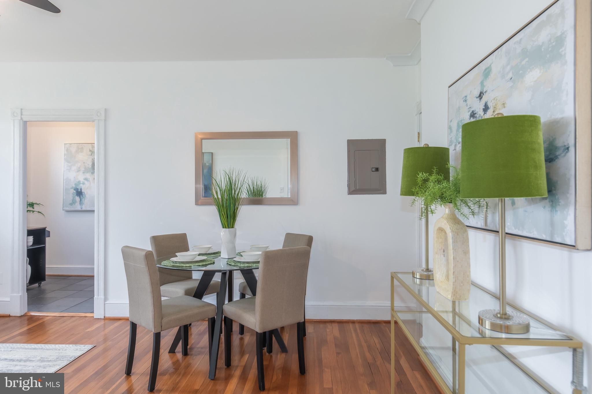 3314 Mt Pleasant Street Northwest, Unit 41 Washington, DC 20010 - Photo 15 of 30 Chic dining space with modern accents.
