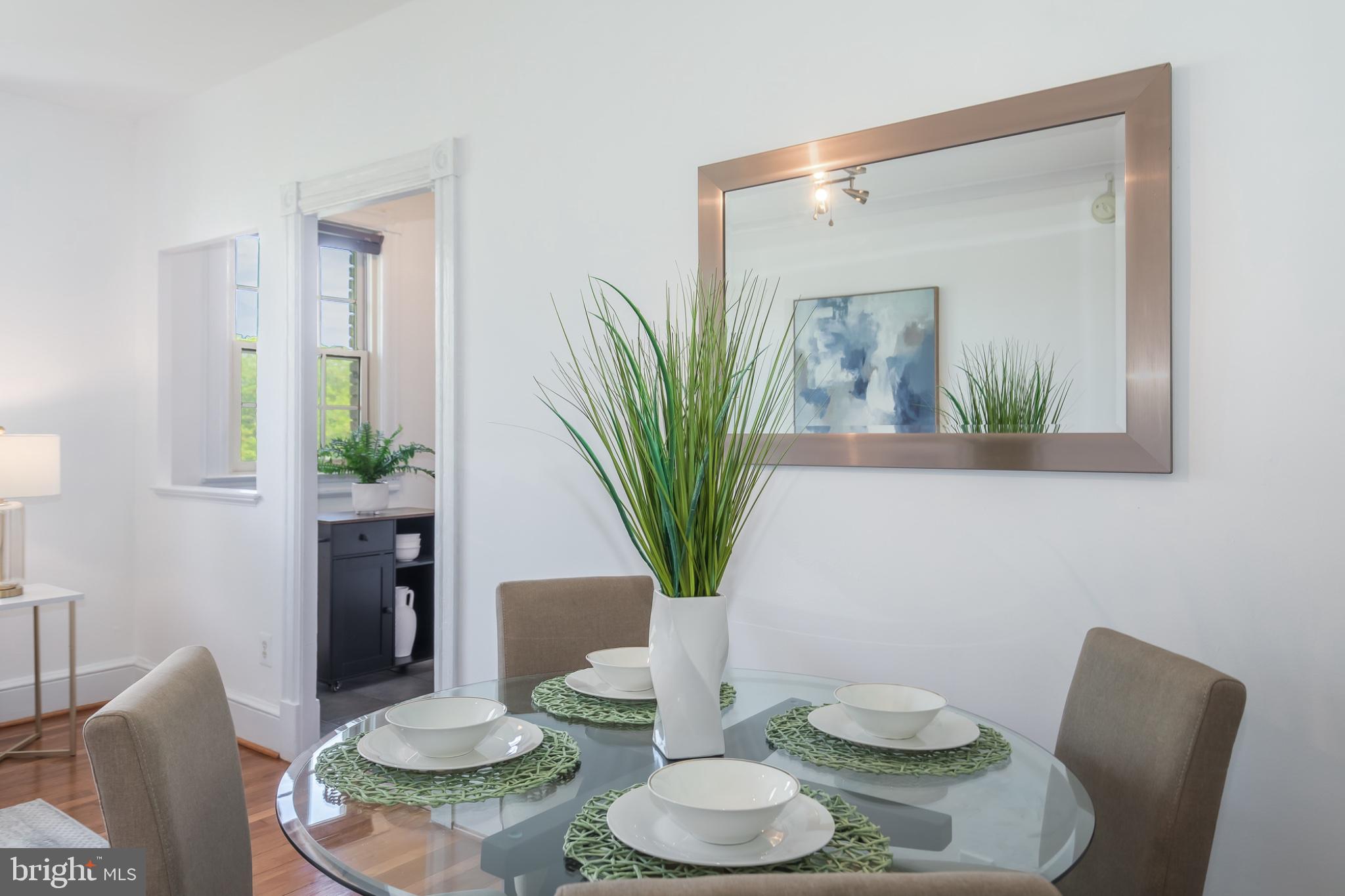 3314 Mt Pleasant Street Northwest, Unit 41 Washington, DC 20010 - Photo 16 of 30 Bright and inviting dining space.