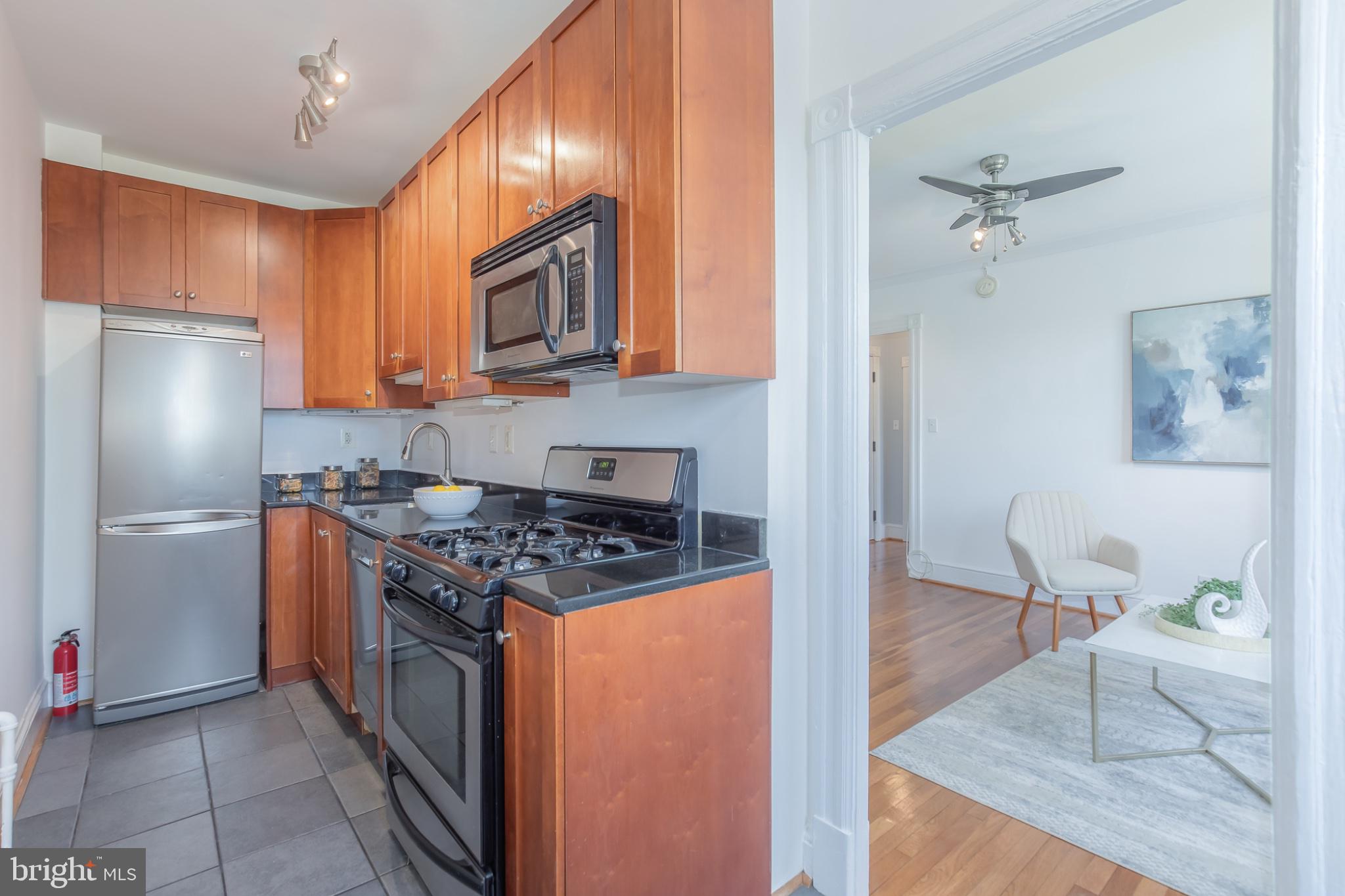 3314 Mt Pleasant Street Northwest, Unit 41 Washington, DC 20010 - Photo 18 of 30 Modern kitchen with sleek finishes.