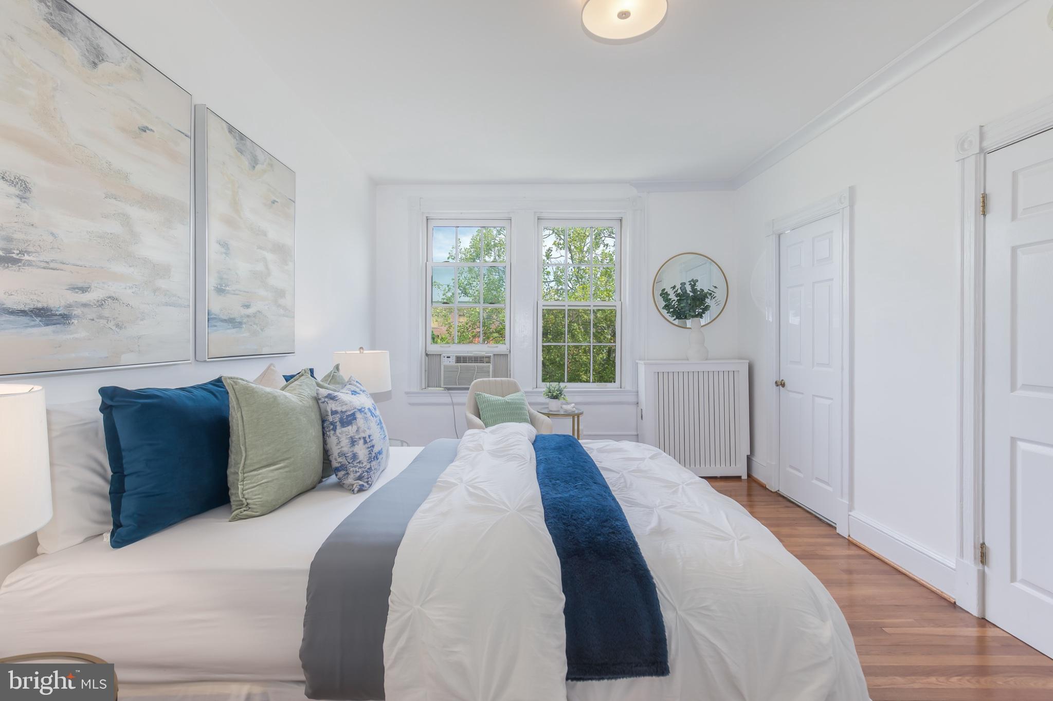 3314 Mt Pleasant Street Northwest, Unit 41 Washington, DC 20010 - Photo 23 of 30 Serene bedroom with natural light.