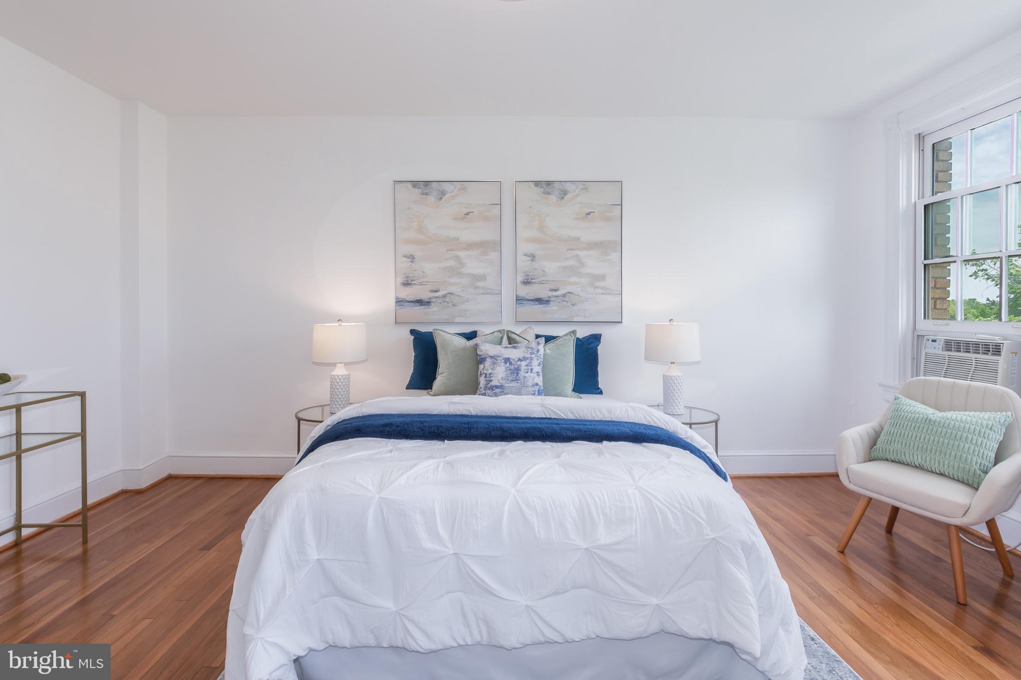 3314 Mt Pleasant Street Northwest, Unit 41 Washington, DC 20010 - Photo 28 of 30 Serene bedroom with natural light.