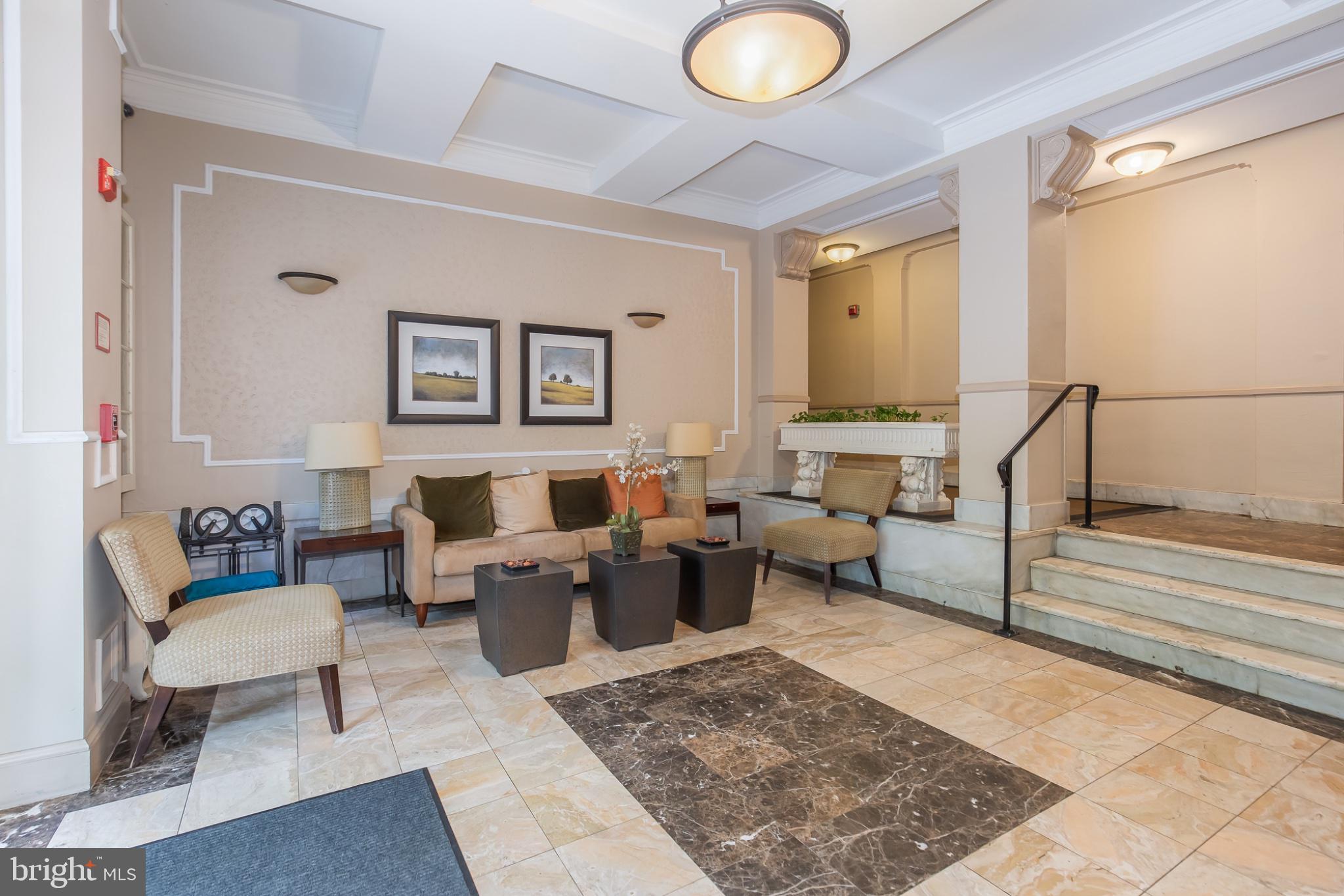 3314 Mt Pleasant Street Northwest, Unit 41 Washington, DC 20010 - Photo 6 of 30 Elegant lobby with classic charm.