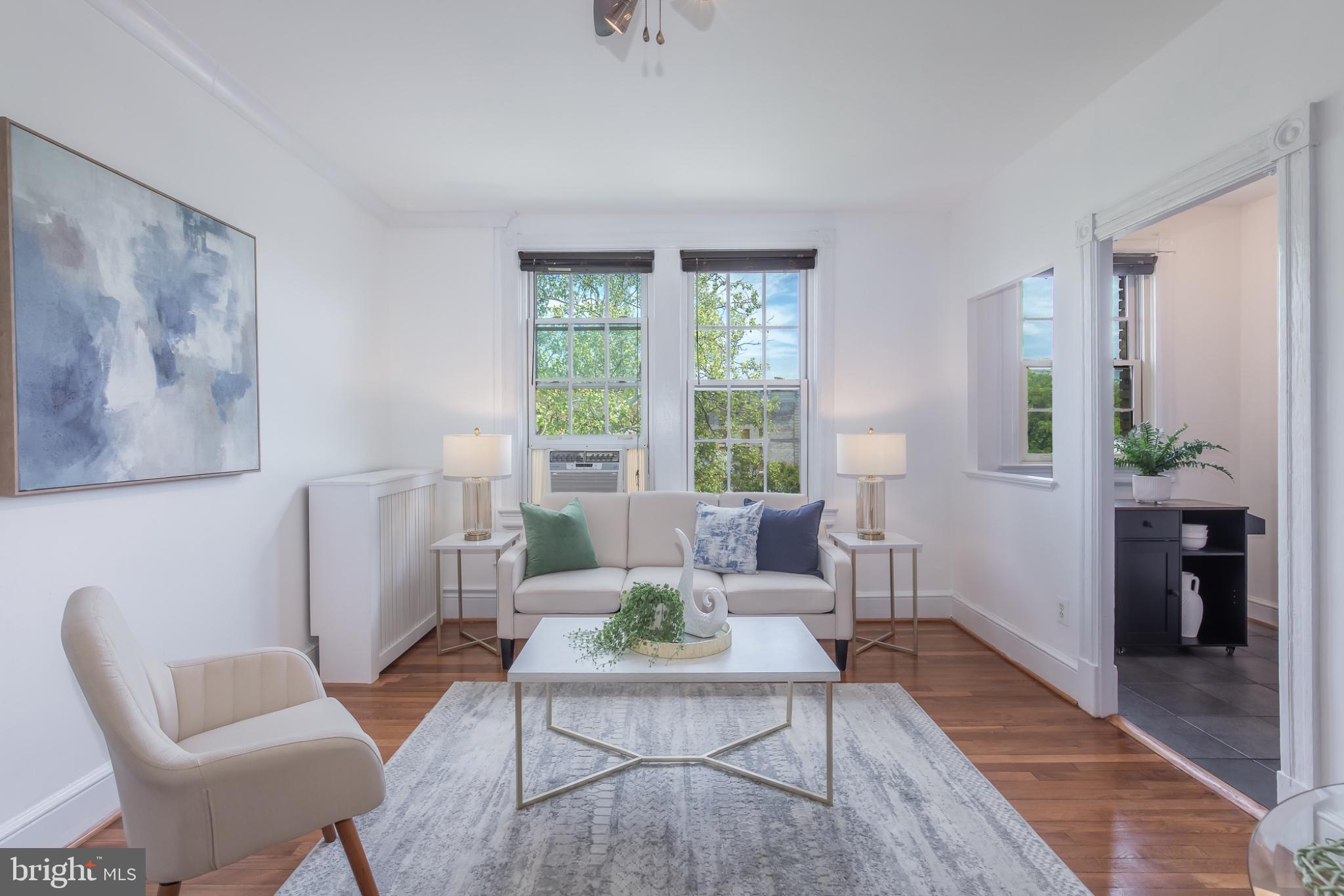 3314 Mt Pleasant Street Northwest, Unit 41 Washington, DC 20010 - Photo 10 of 30 Bright and airy living space awaits.