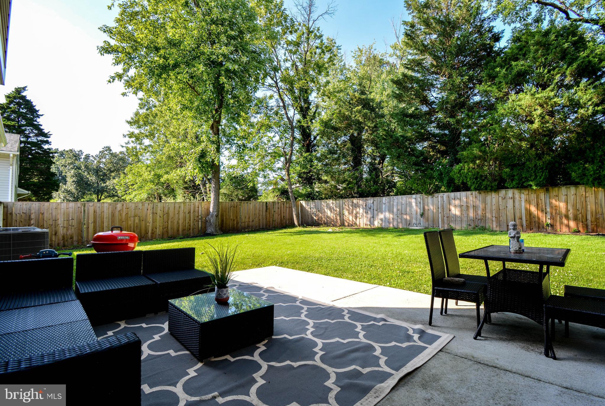 5219 Dalton Road Springfield, VA 22151 - Photo 42 of 46 Patio overlooking rear yard