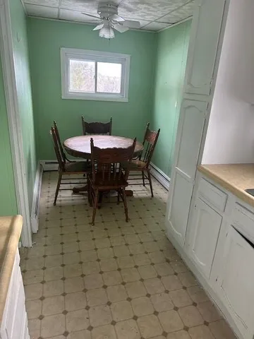 a front view of house with stairs