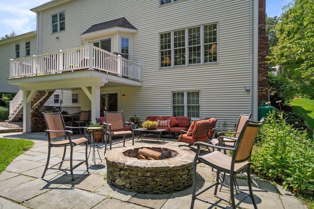 22 Falcon Ridge Drive Hopkinton, MA 01748 - Photo 40 of 42 a patio with couches table and chairs and potted plants