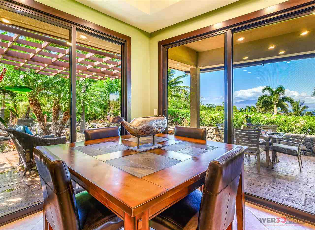 52 Lau Niu Way, Unit A Lahaina, HI 96761 - Photo 10 of 28 a view of a dining room with furniture window and outside view