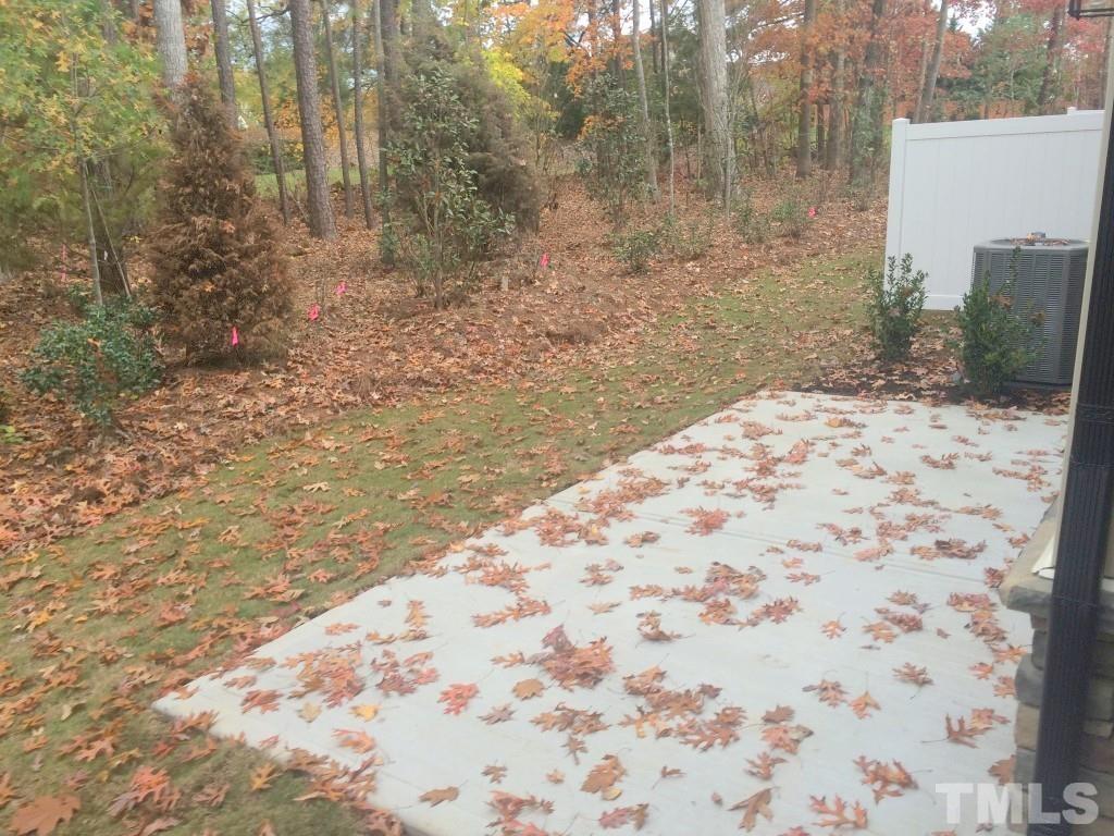 3916 Cary, NC 27519 - Photo 15 of 16 a view of a backyard of the house