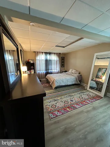 a view of a living room with furniture