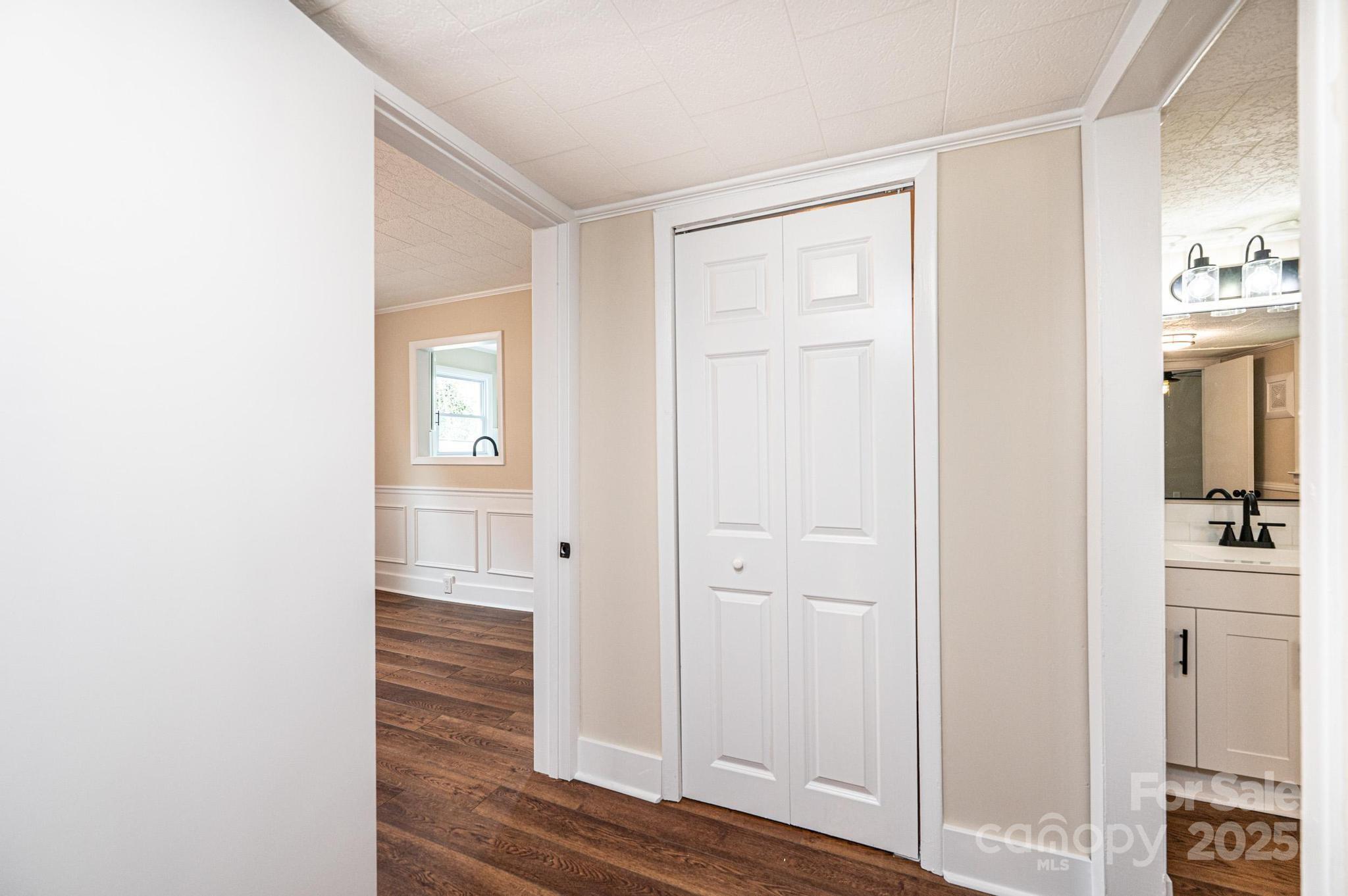 210 West 15th Street Newton, NC 28658 - Photo 24 of 43 a view of a bathroom from the hallway