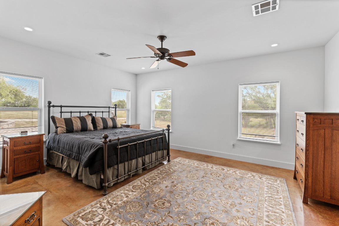 2321 Gentry Creek Road Menard, TX 76859 - Photo 19 of 35 a bed room with a bed and a window