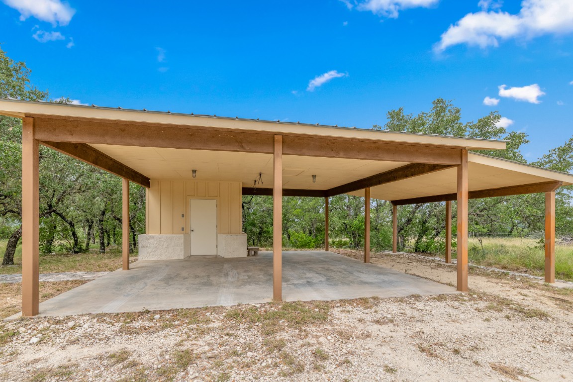 2321 Gentry Creek Road Menard, TX 76859 - Photo 28 of 35 a view of a backyard