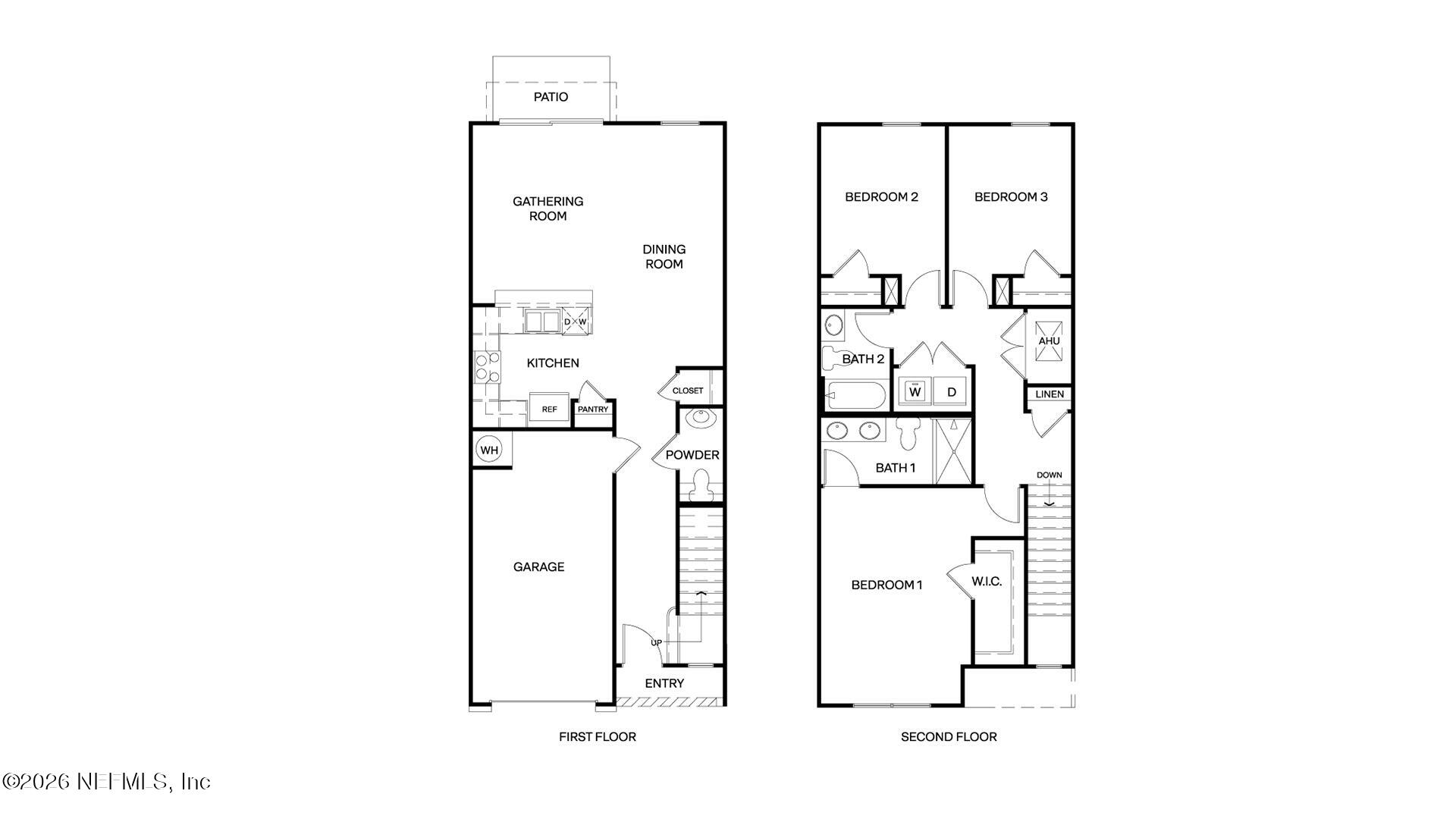 14472 Canter Road Jacksonville, FL 32234 - Photo 34 of 34 a picture of a floor plan