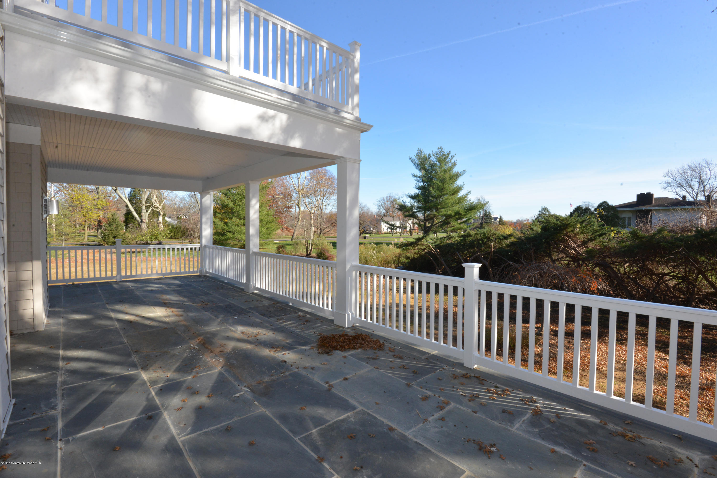 380 Little Silver Point Road Little Silver, NJ 07739 - Photo 38 of 44 Bluestone Deck off Kitchen