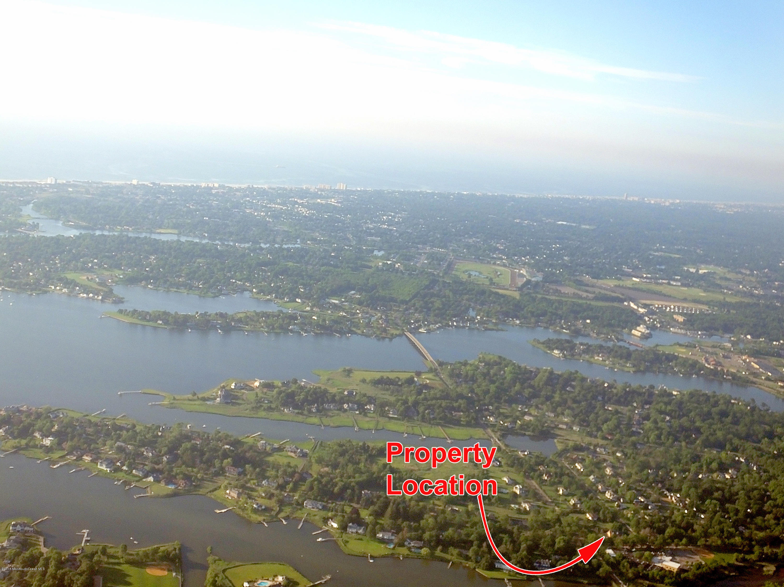 380 Little Silver Point Road Little Silver, NJ 07739 - Photo 41 of 44 Aerial View
