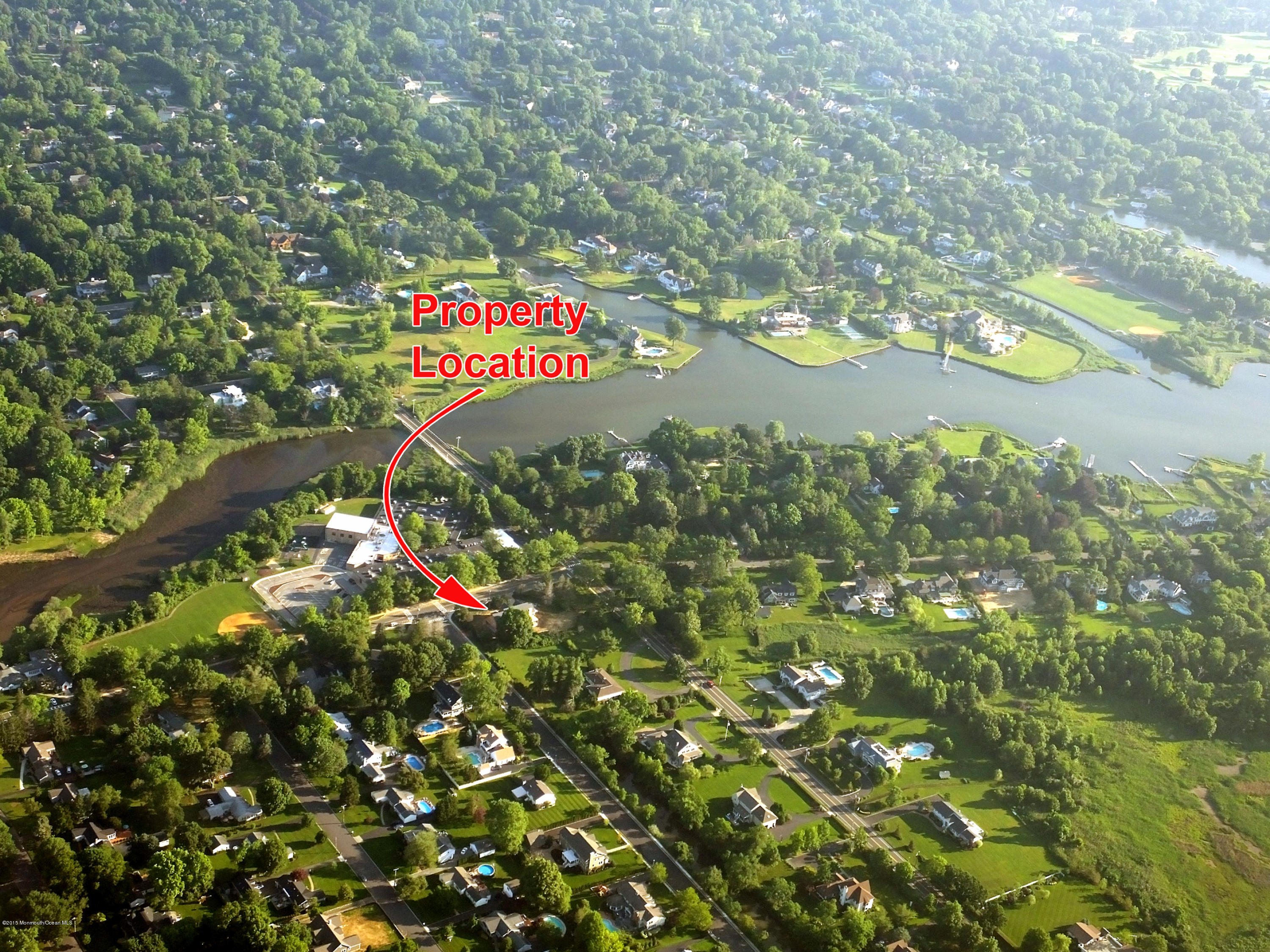 380 Little Silver Point Road Little Silver, NJ 07739 - Photo 44 of 44 Aerial