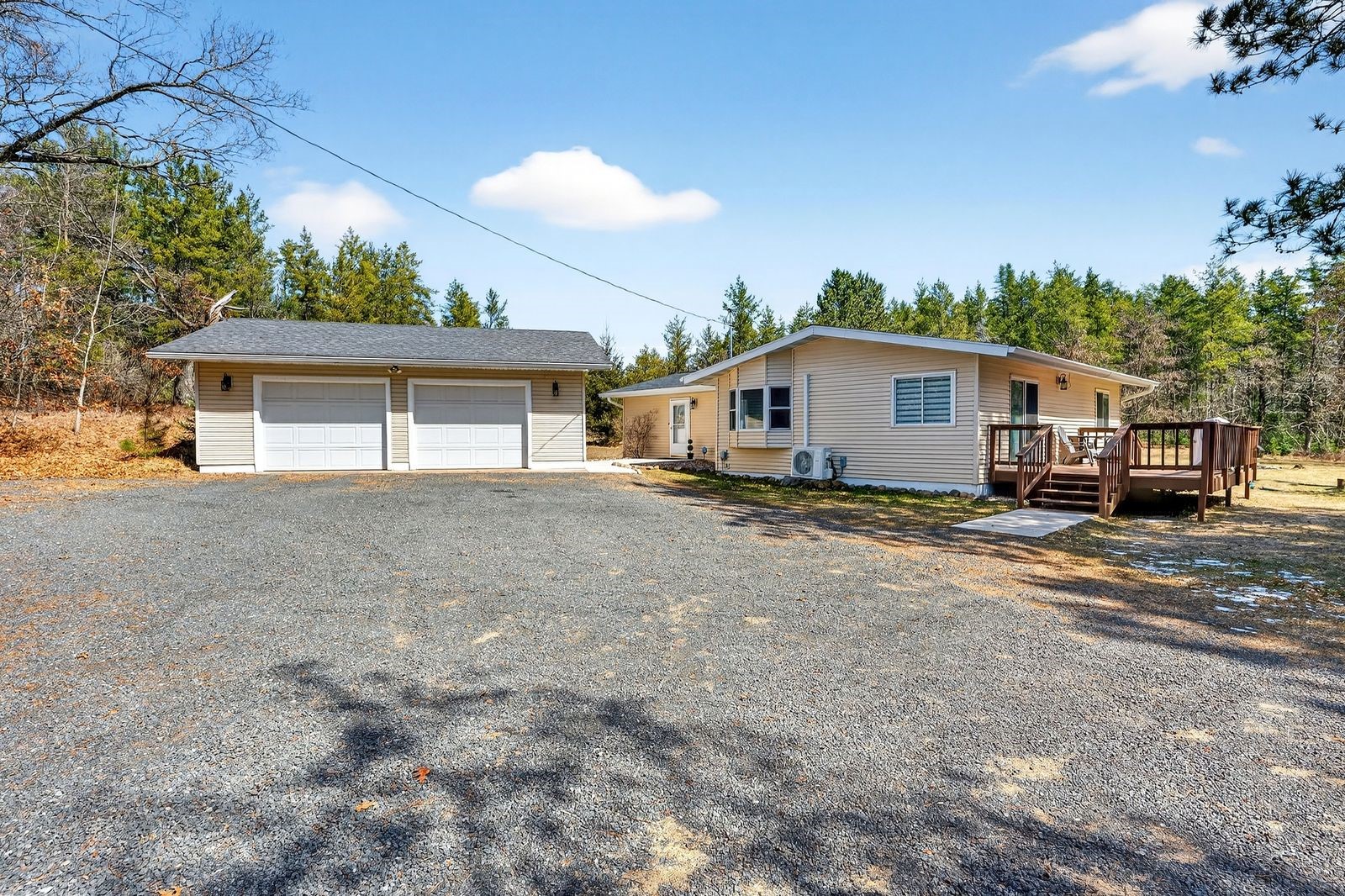 8218 North County Highway Trego, WI 54888 - Photo 1 of 1 Peaceful country setting
