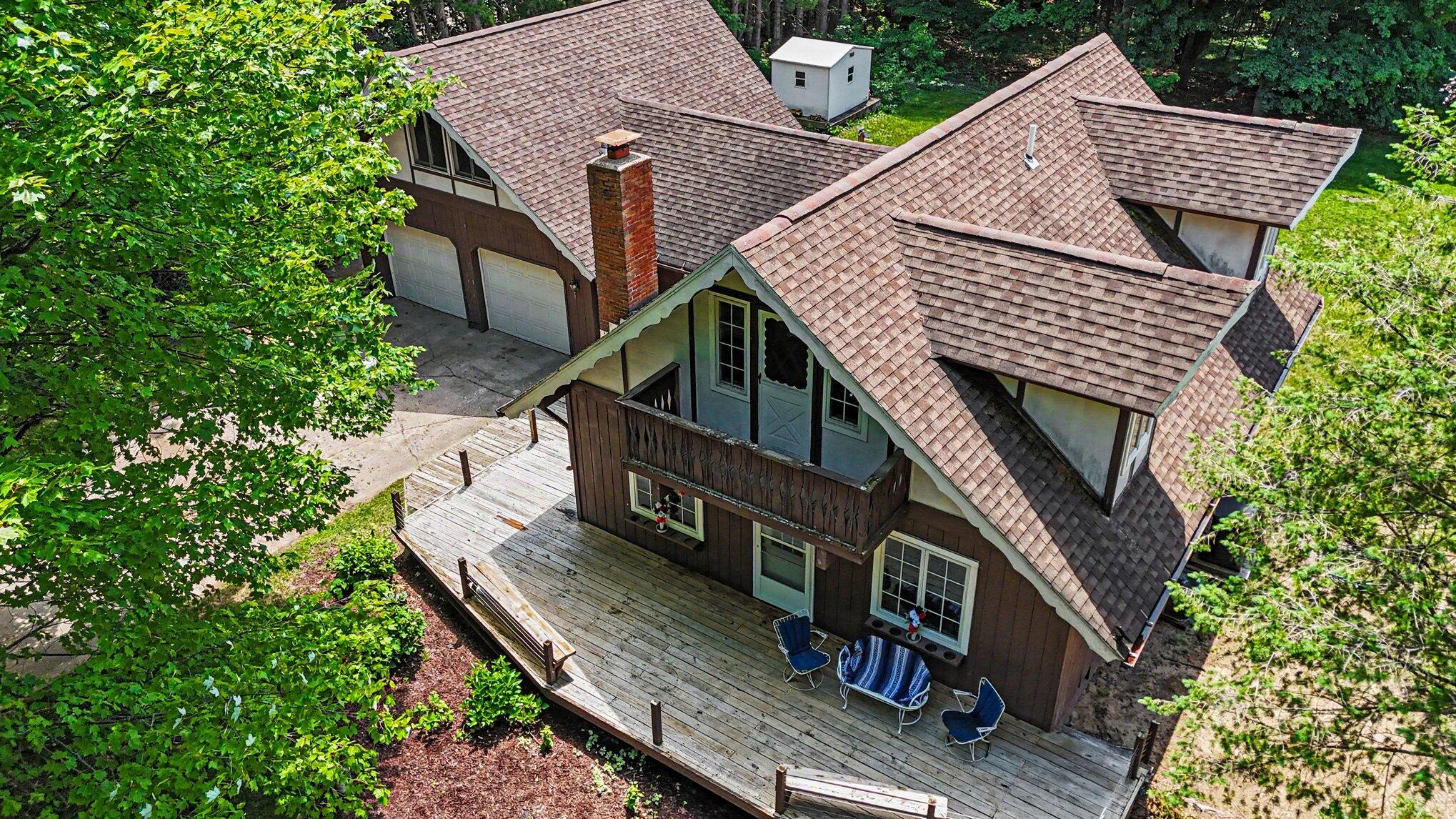 6945 West Shelby Road Shelby, MI 49455 - Photo 10 of 45 Front of House and Deck