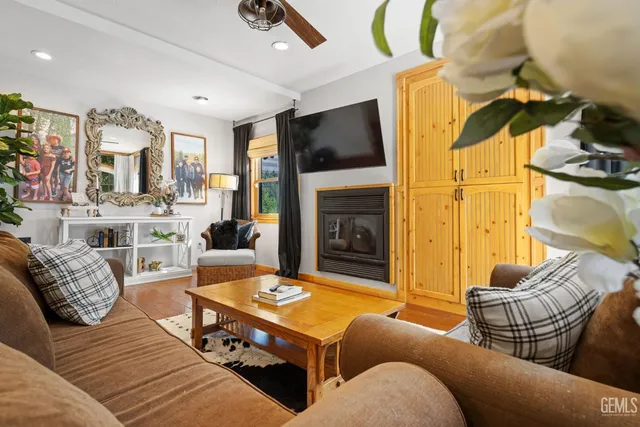 a view of a balcony with chairs