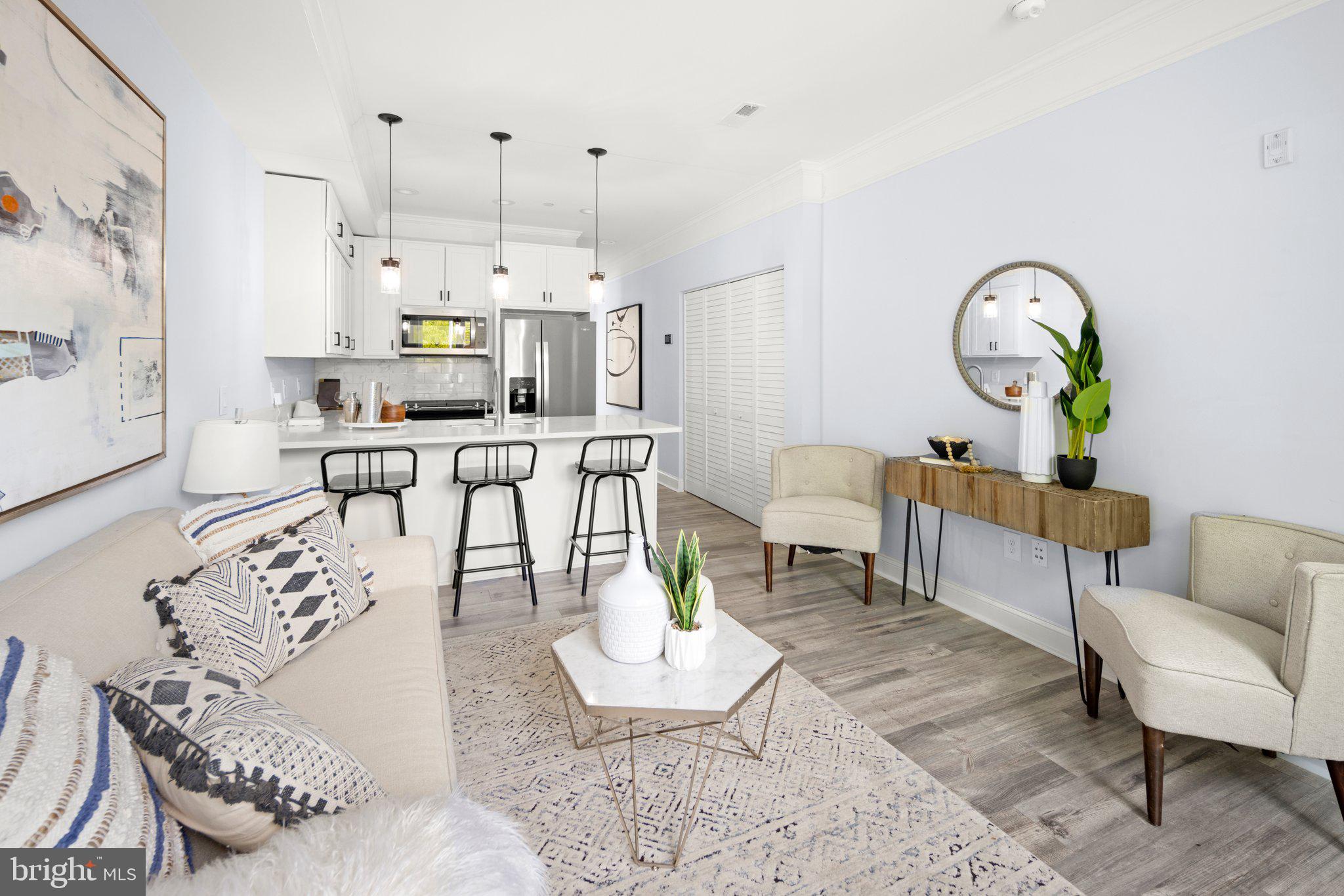 1111 Holbrook Terrace Northeast Washington, DC 20002 - Photo 28 of 30 Living/Kitchen