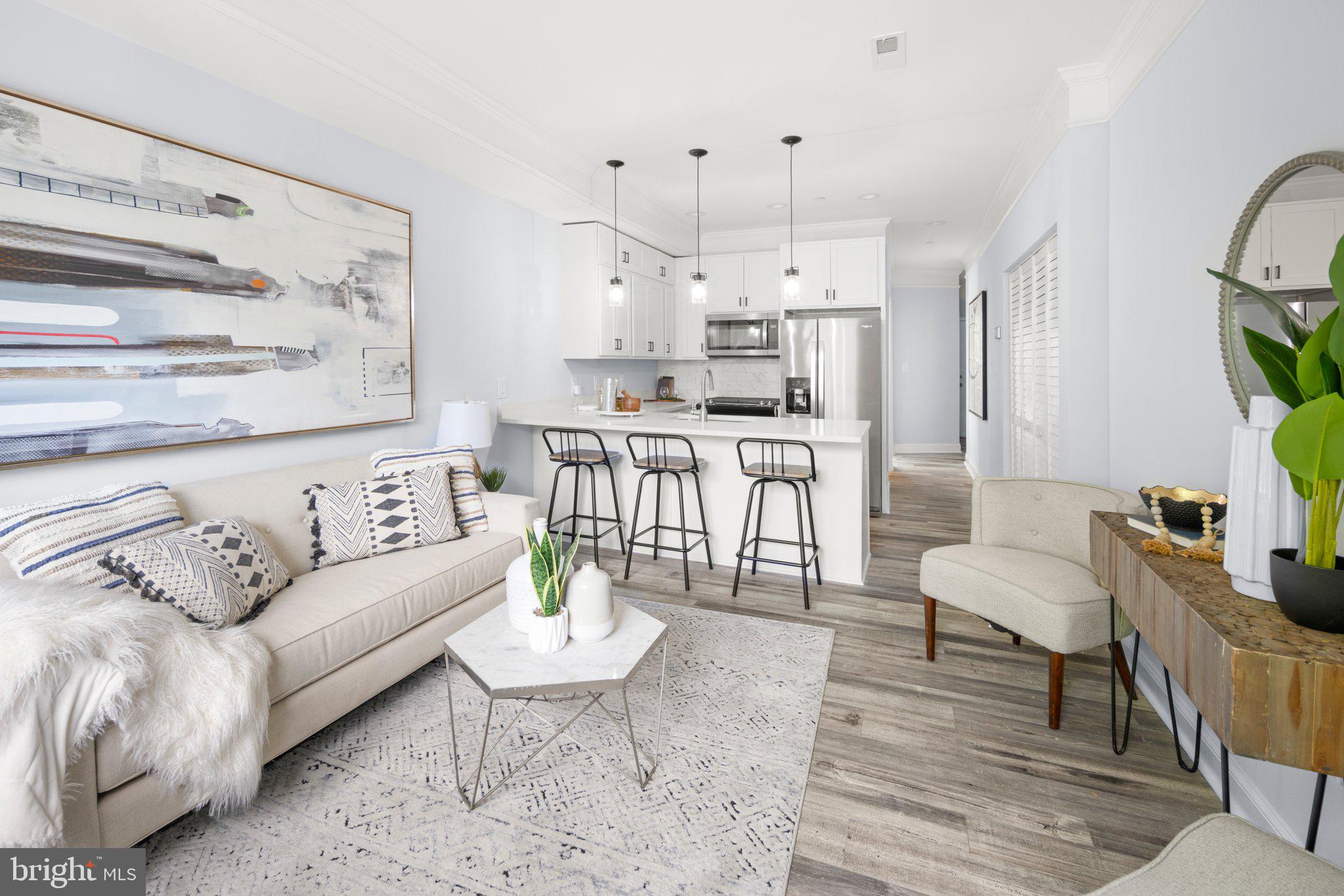 1111 Holbrook Terrace Northeast Washington, DC 20002 - Photo 29 of 30 Living/Kitchen