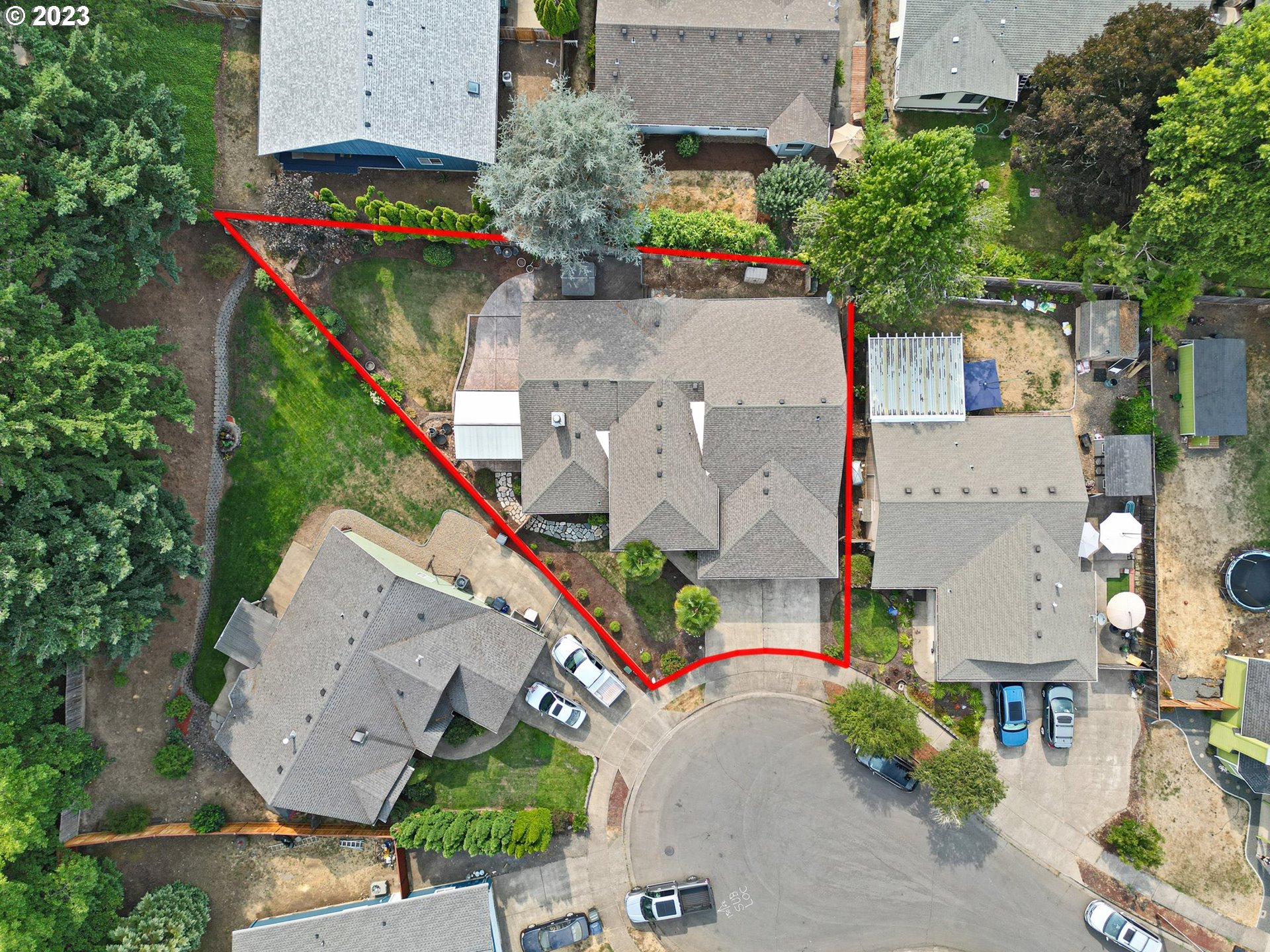 184 73rd Place Springfield, OR 97478 - Photo 48 of 48 an aerial view of a house
