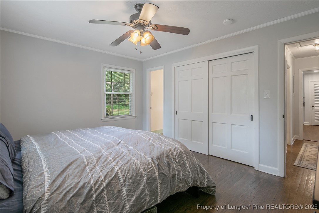 2615 Huntington Road Fayetteville, NC 28303 - Photo 29 of 47 a bedroom with a bed and a window