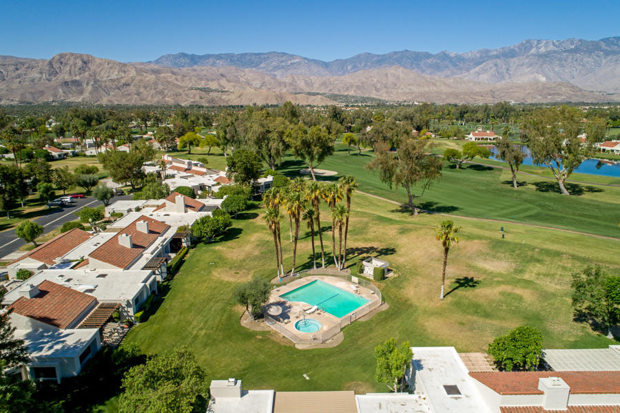 723 Inverness Drive Rancho Mirage, CA 92270 - Photo 37 of 49 an aerial view of residential houses with outdoor space
