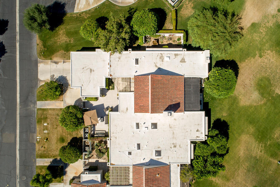 723 Inverness Drive Rancho Mirage, CA 92270 - Photo 49 of 49 an aerial view of a house with outdoor space