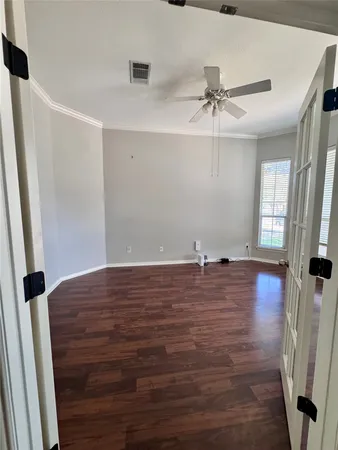 wooden floor in an empty room